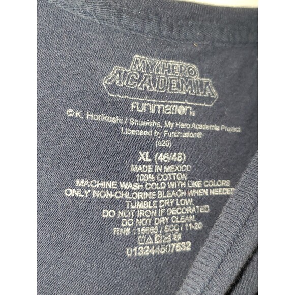 My Hero Academia Anime' Men's T-Shirt TV Show Cartoon Funimation Size XL 46/48 - Picture 4 of 7